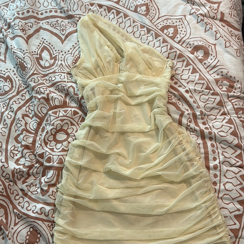 Mini Dress One Shoulder